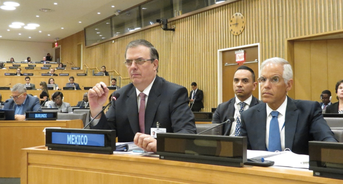 México refrenda acciones para el desarrollo humano y la paz