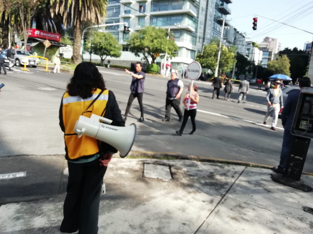 Millones de personas en todo el país participaron en Macrosimulacro - mcrosimulacro-lomas-de-chapultepec-5