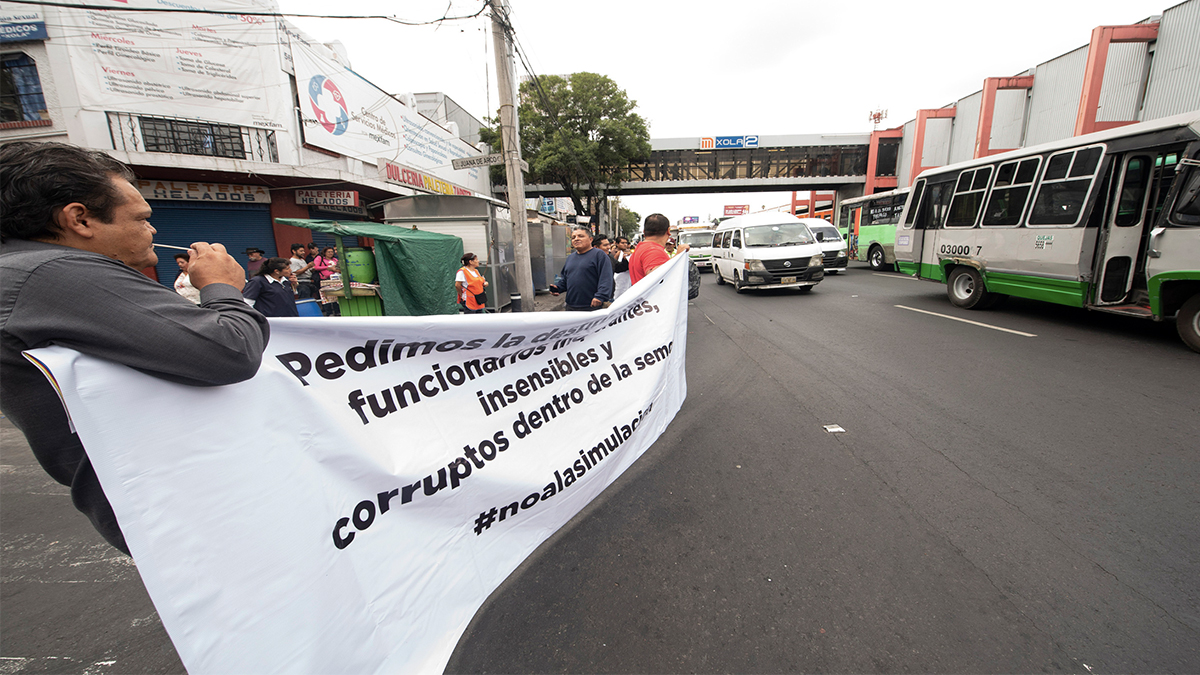 Las movilizaciones de este lunes en Ciudad de México