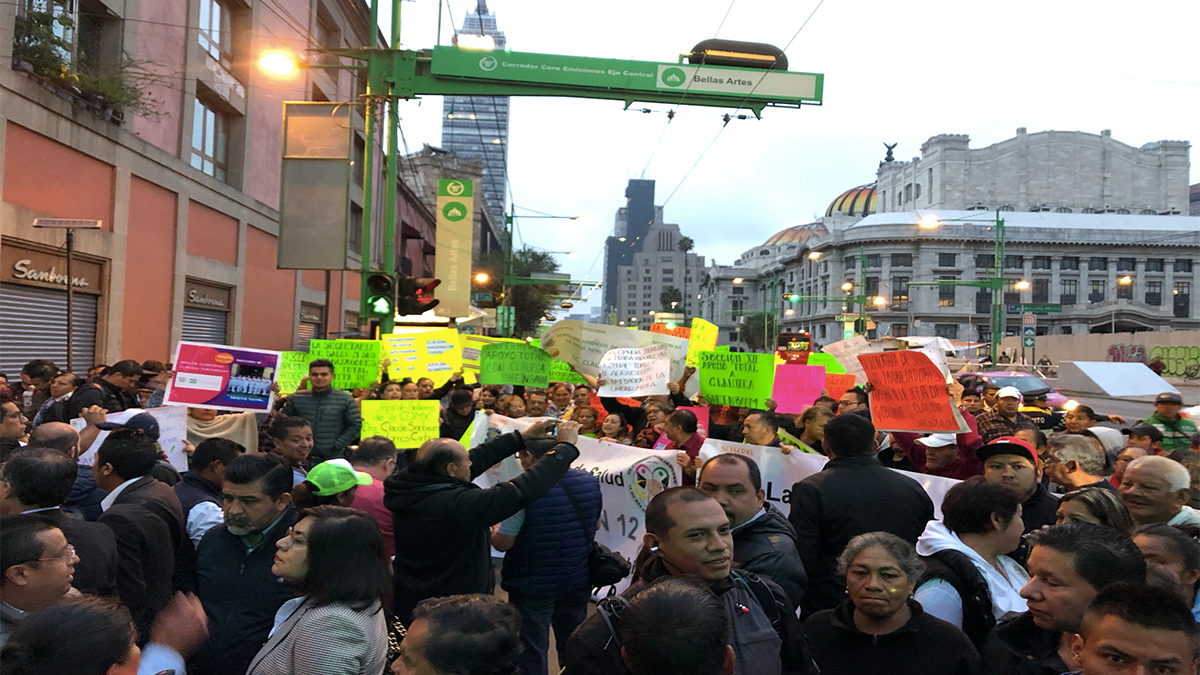 Las movilizaciones de este domingo en la Ciudad de México