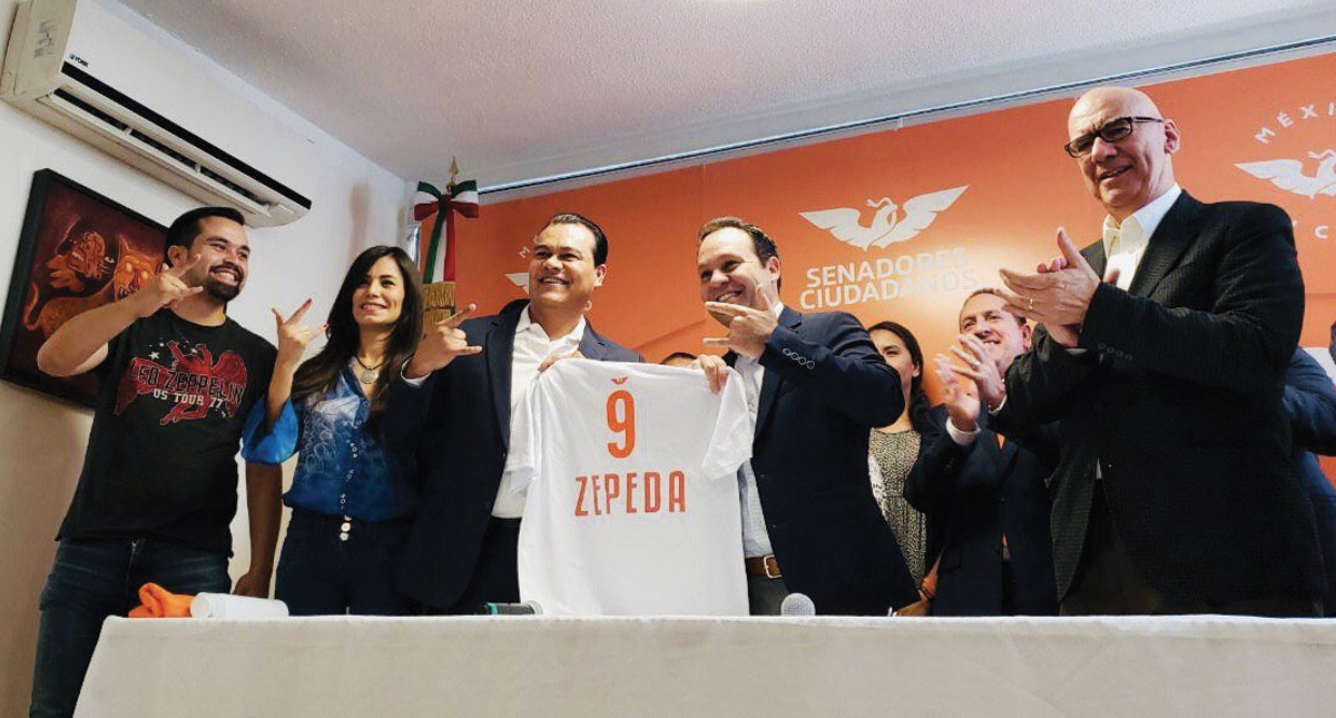 Juan Zepeda se une a Movimiento Ciudadano