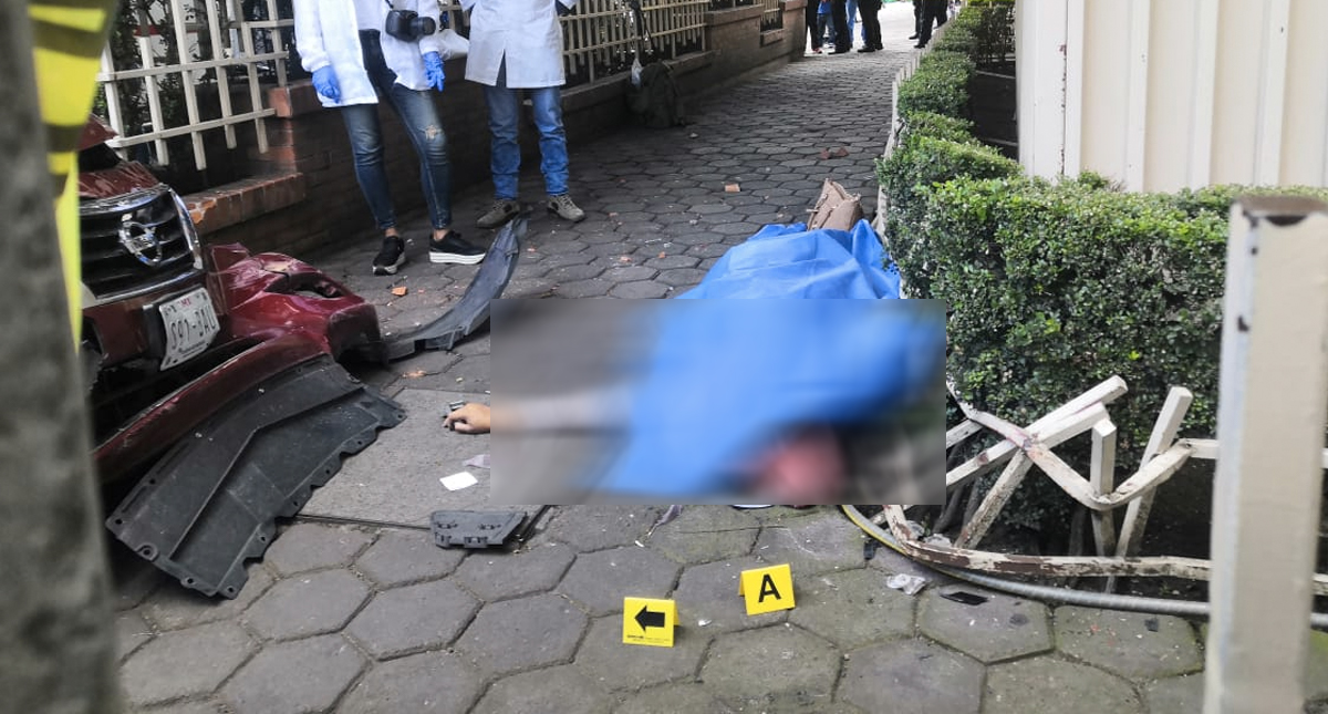 Mujer muere atropellada en Miguel Ángel de Quevedo Mujer muere atropellada en Miguel Ángel de Quevedo