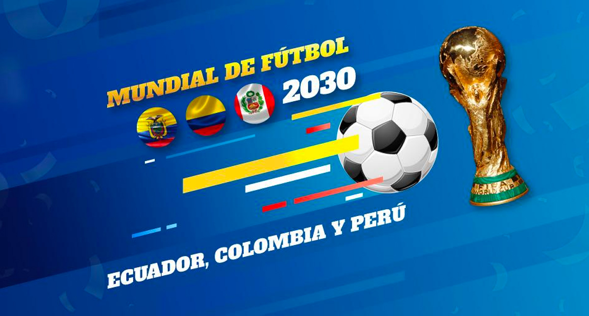 Ecuador propone organizar Mundial 2030 junto con Colombia y Perú