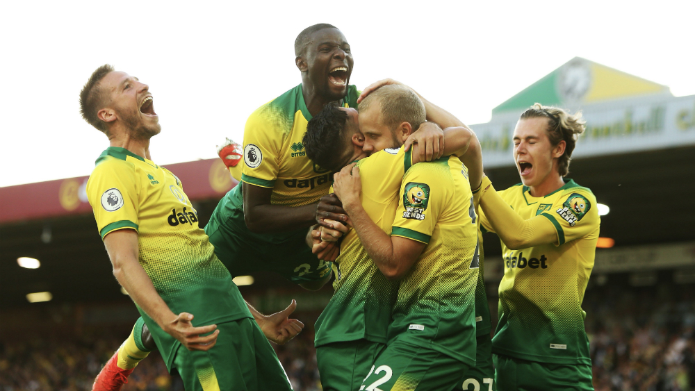 Norwich City le quita el invicto a Manchester City en Premier League