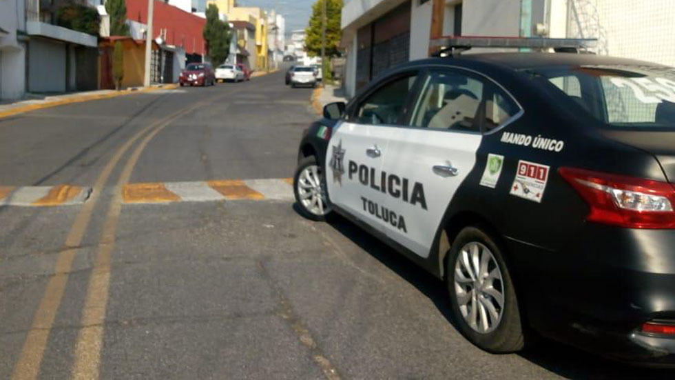 Aseguran a cinco asaltantes tras enfrentamiento en Toluca