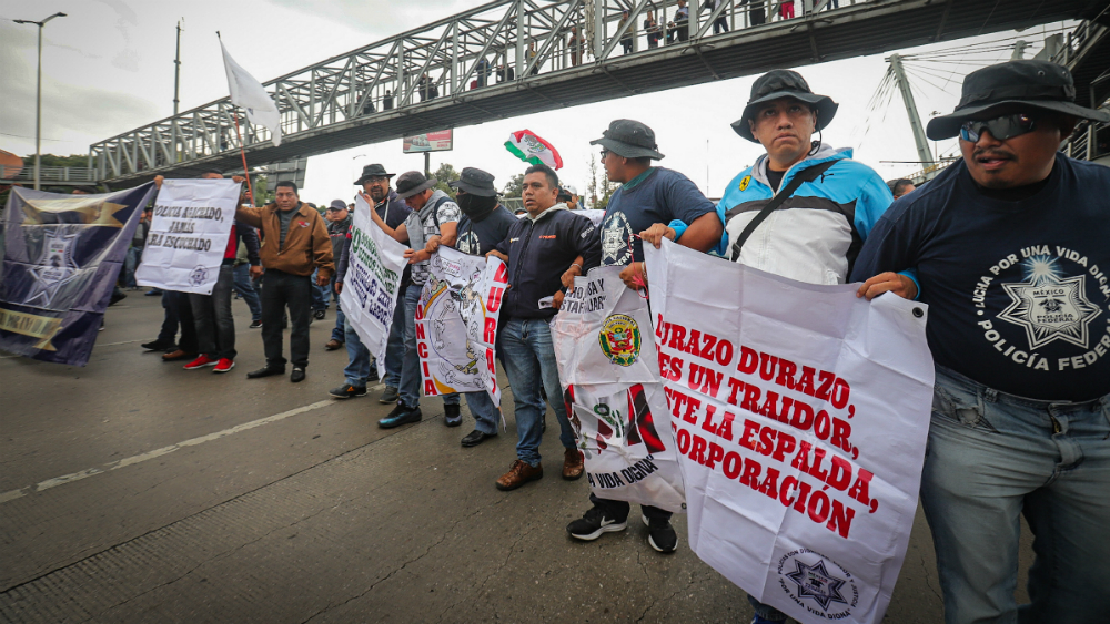 Reconsideren postura y habrá acuerdo: SSPC a policías federales inconformes