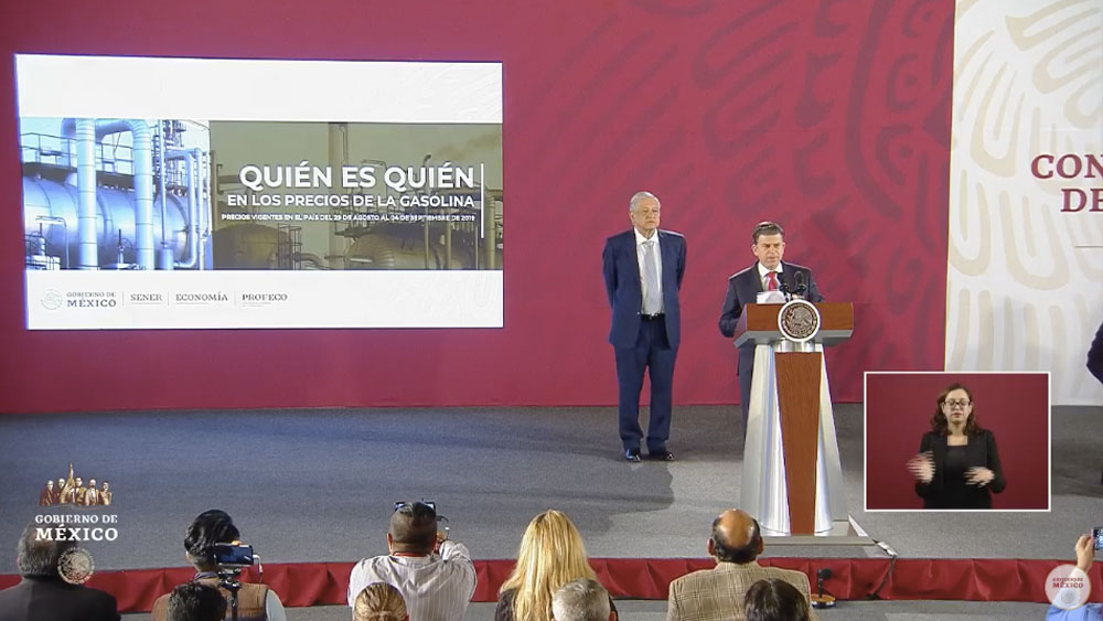 Profeco niega alza en los precios de las gasolinas