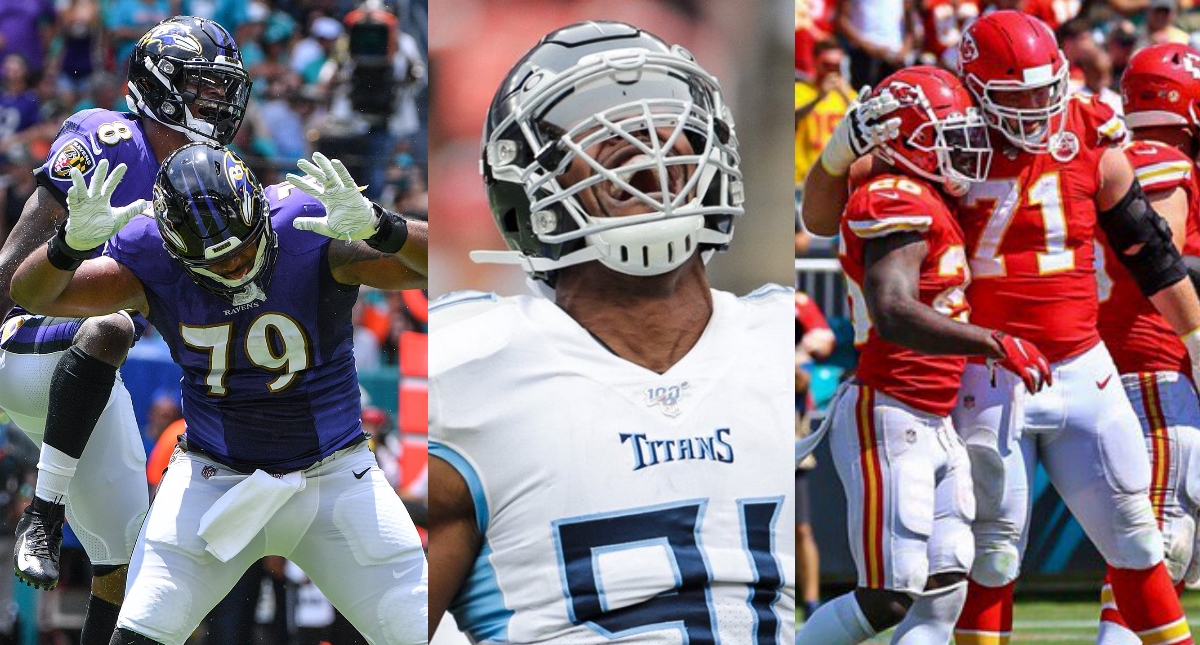 Chiefs, Titans y Ravens dominan los partidos del domingo de la NFL