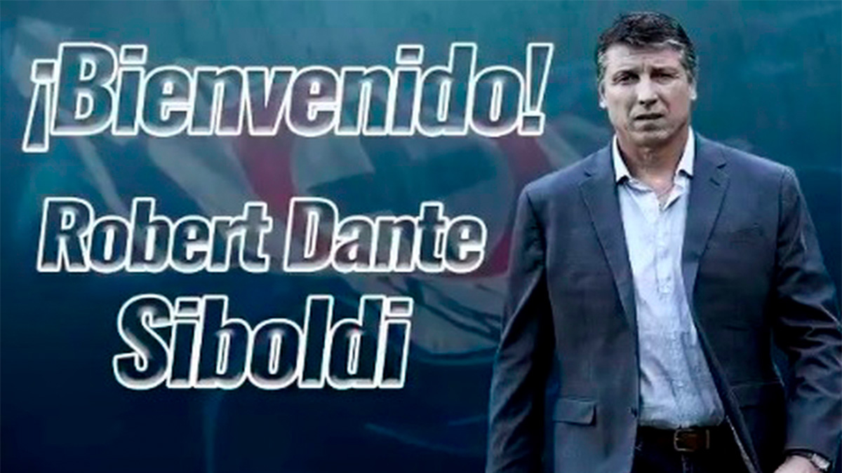 Robert Dante Siboldi es el nuevo técnico del Cruz Azul