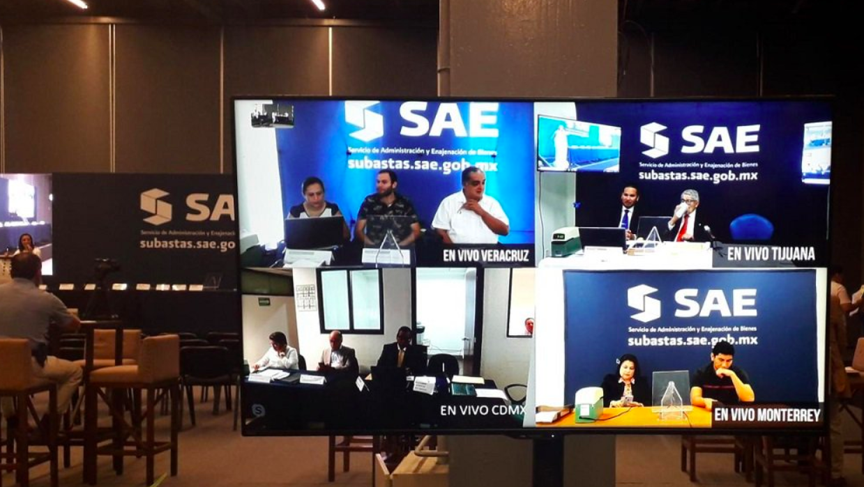 Gobierno federal recauda 61.1 mdp por venta bienes en subastas