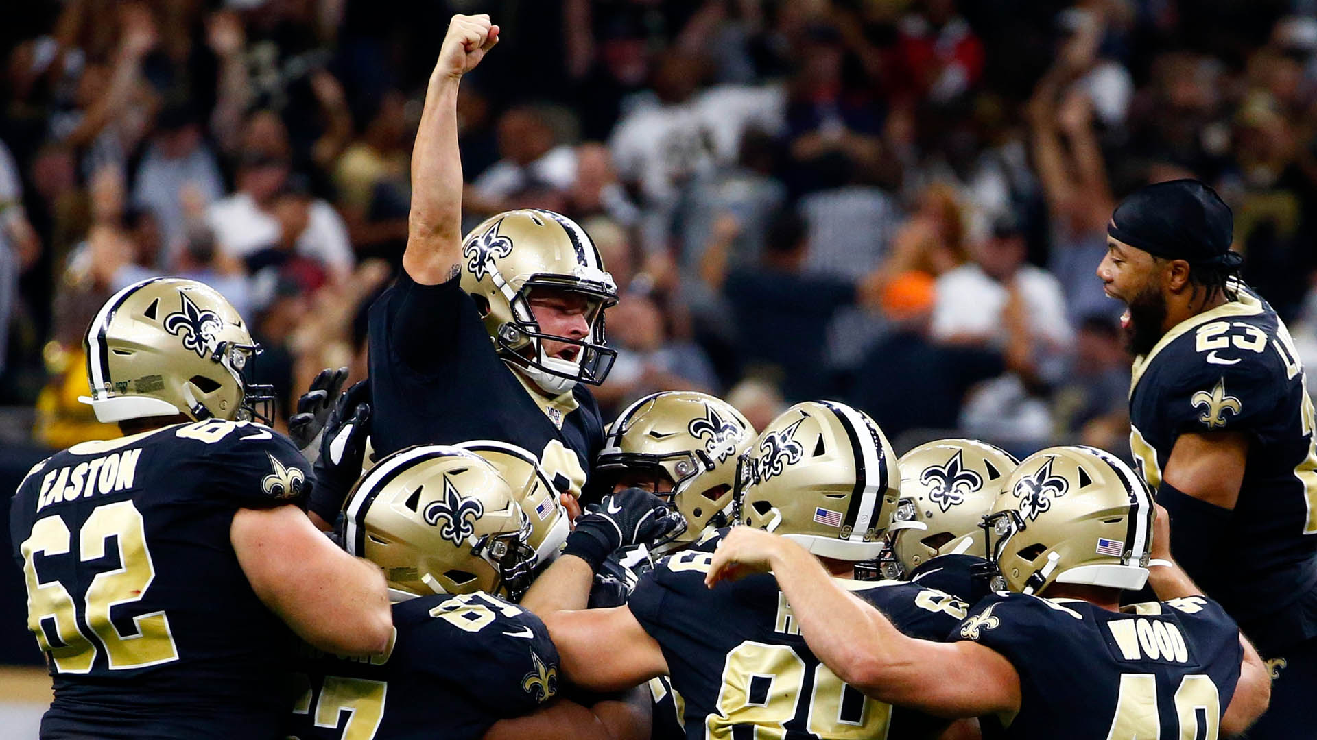 Saints derrota en los últimos segundos a los Texans de Houston
