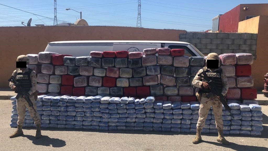 Decomisan casi dos toneladas de mariguana en Tijuana - sedena-decomiso-drogas-tijuana