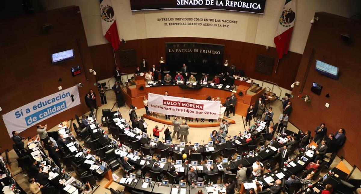 Senado aprueba las leyes secundarias de la nueva reforma educativa