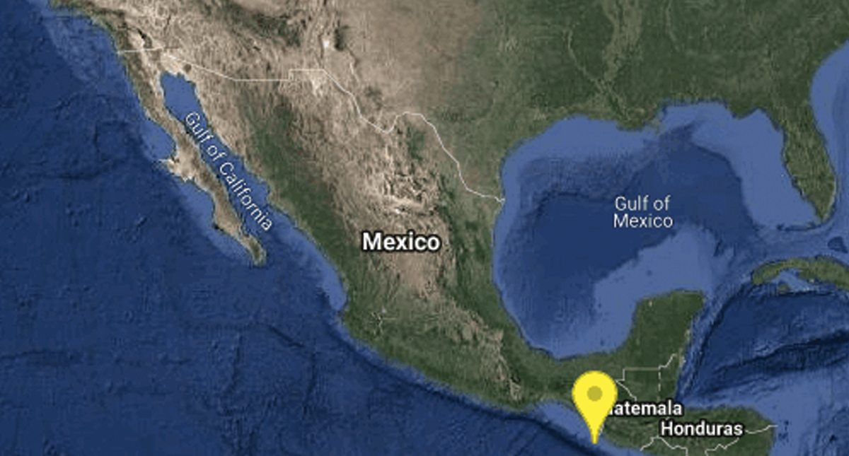 Sismo magnitud 4.8 sacude frontera de Chiapas con Guatemala Sismo magnitud 4.8 sacude frontera de Chiapas con Guatemala