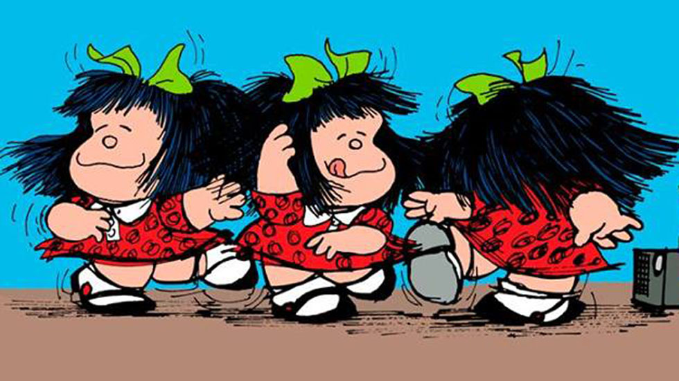 Mafalda festeja 55 años de su lanzamiento al mundo