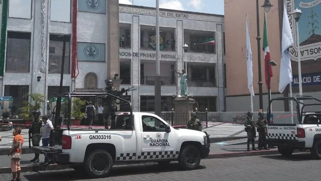 Desalojan Tribunal Superior de Justicia de Morelos por amenaza de bomba