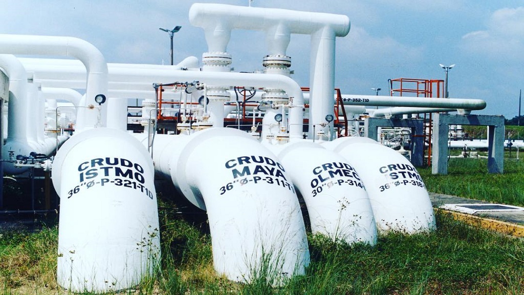 Producción de Pemex alcanza un millón 683 mil barriles diarios en agosto