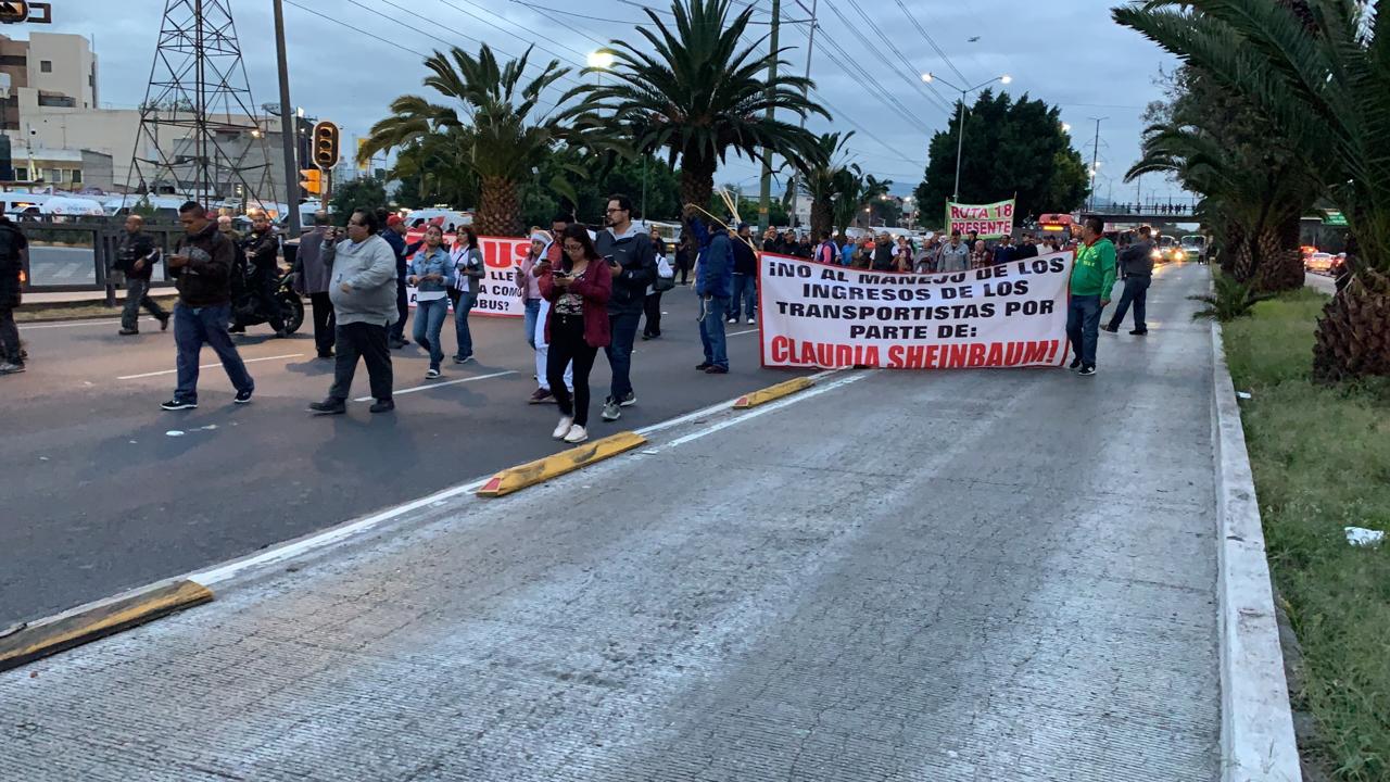 Afectaciones viales este martes por marchas en la Ciudad de México