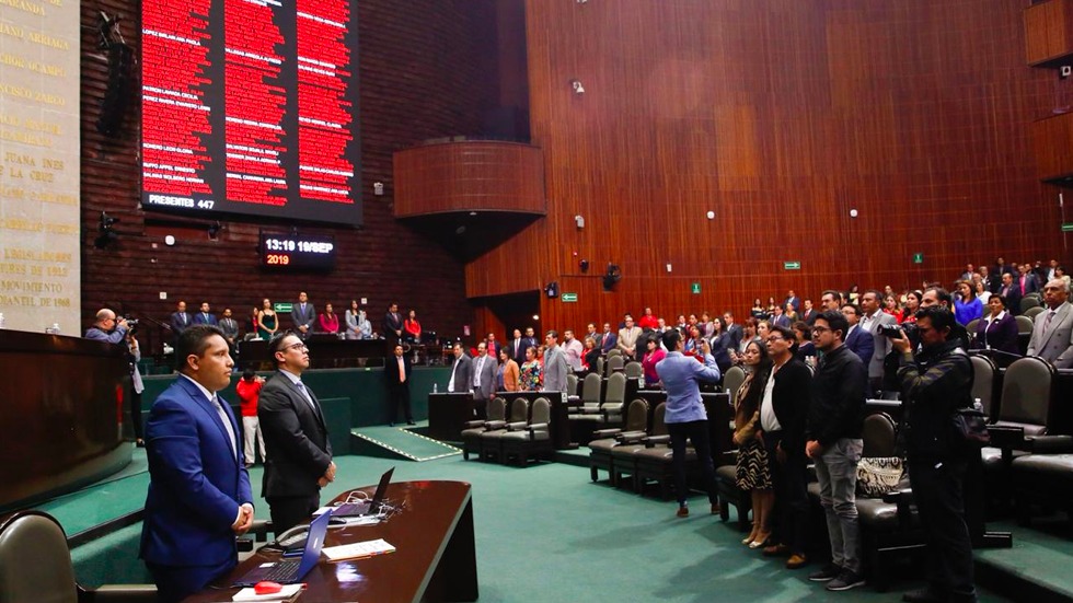 Diputados que no votaron en lo particular la Ley General de Educación