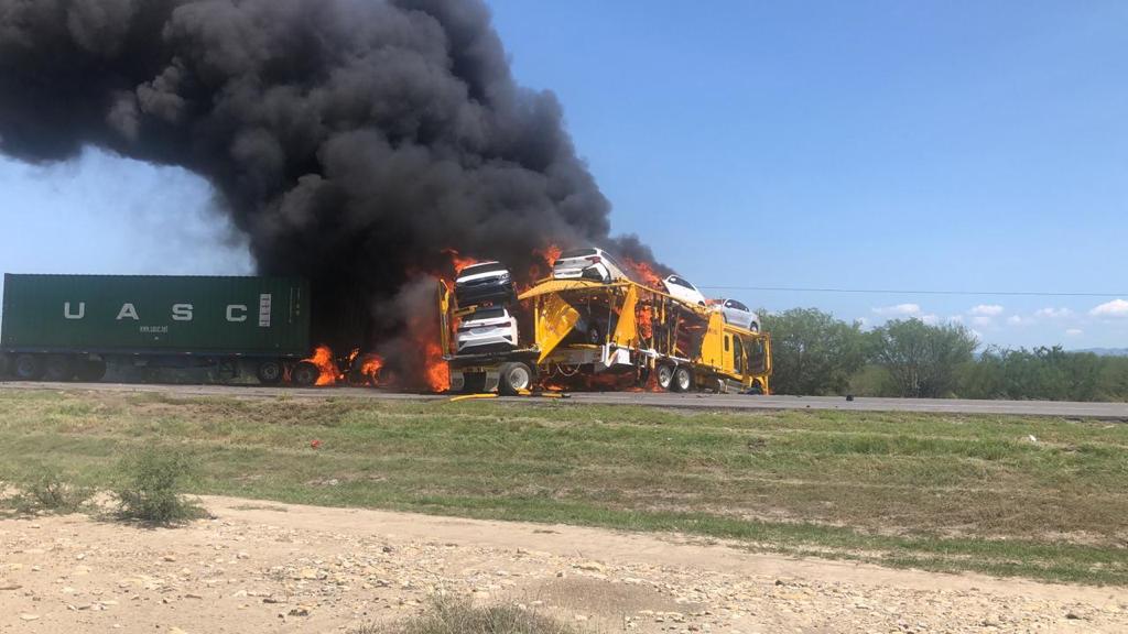 #Video Cierran la carretera Ciudad Victoria-Tampico por fuerte accidente