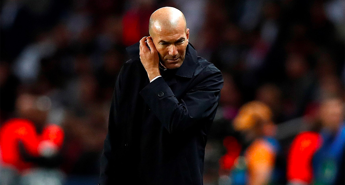 “Me preocupa ver a mi equipo sin la intensidad necesaria”: Zidane