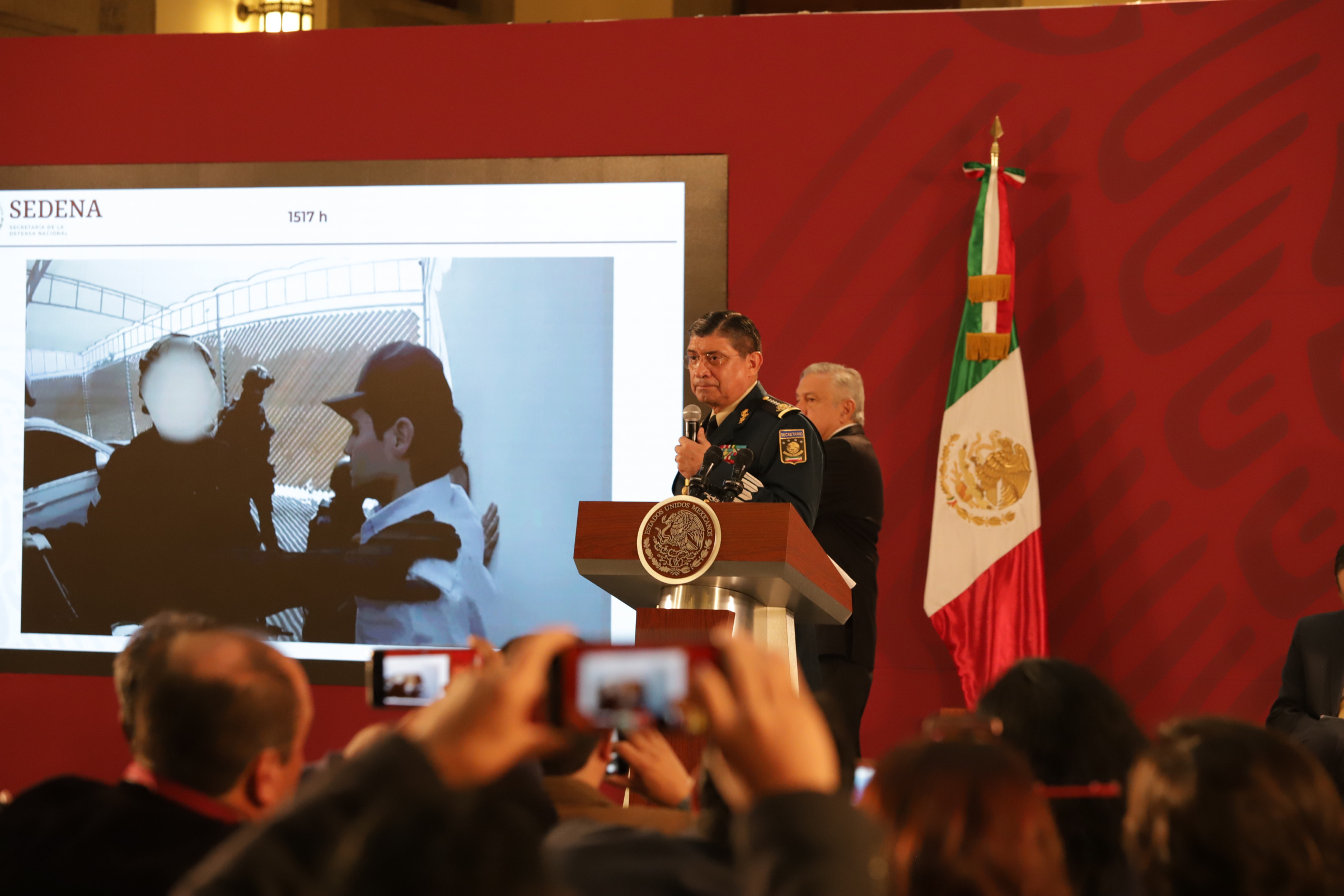 Explica el general Luis Cresencio Sandoval operativo en Culiacán