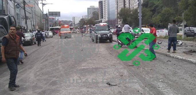 Accidente vehicular en Santa Fe deja 15 lesionados - accidente-santa-fe-heridos-revolvedora7