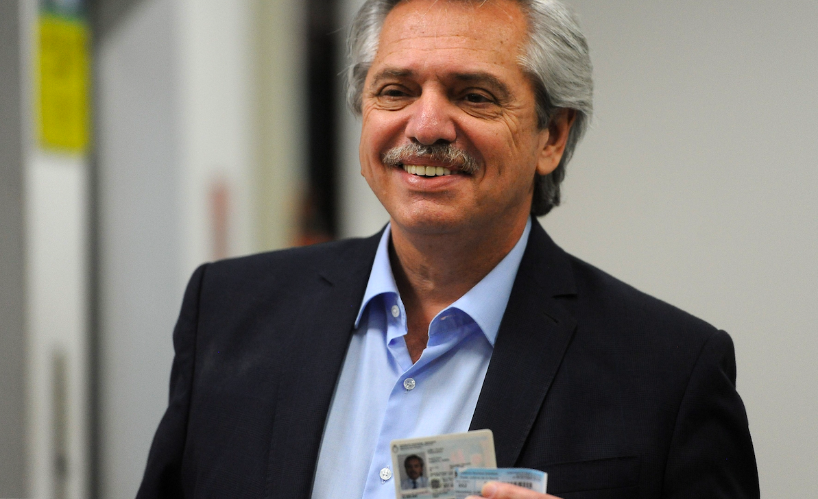Cierran las casillas electorales en Argentina ante expectativa de resultados - alberto-fernandez