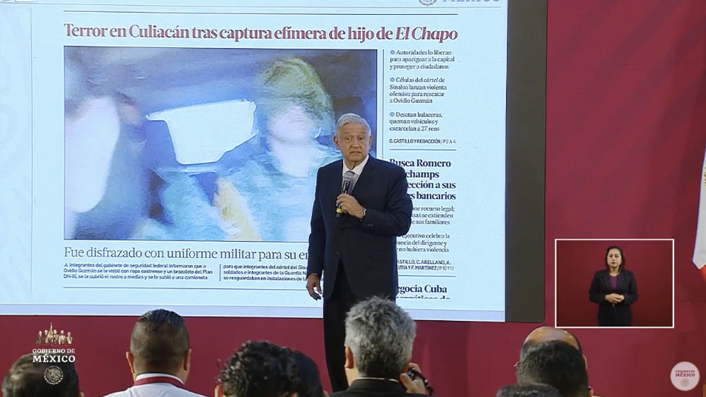 Nosotros no recibimos órdenes de Washington: AMLO