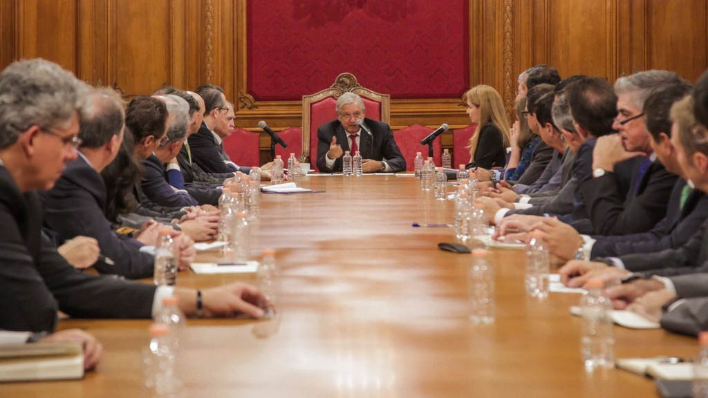 López Obrador asegura que relación con empresarios es inmejorable