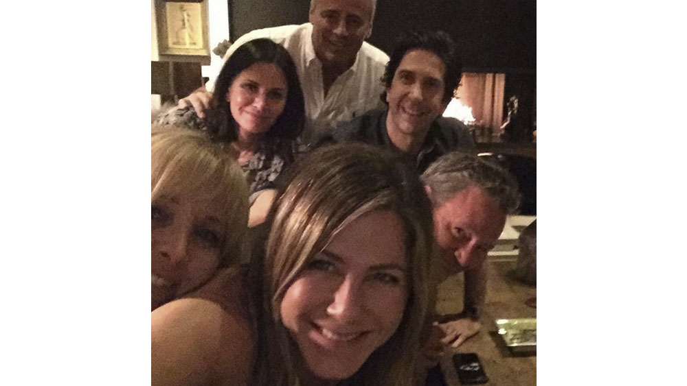 Jennifer Aniston debuta en Instagram con reparto de Friends