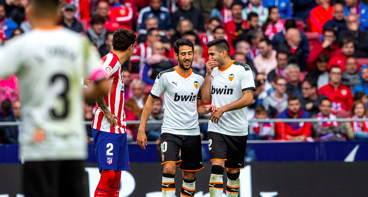 Valencia le saca el empate al Atlético de Madrid sin Héctor Herrera