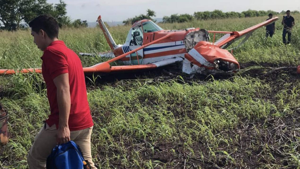 Cae aeronave fumigadora en Sinaloa