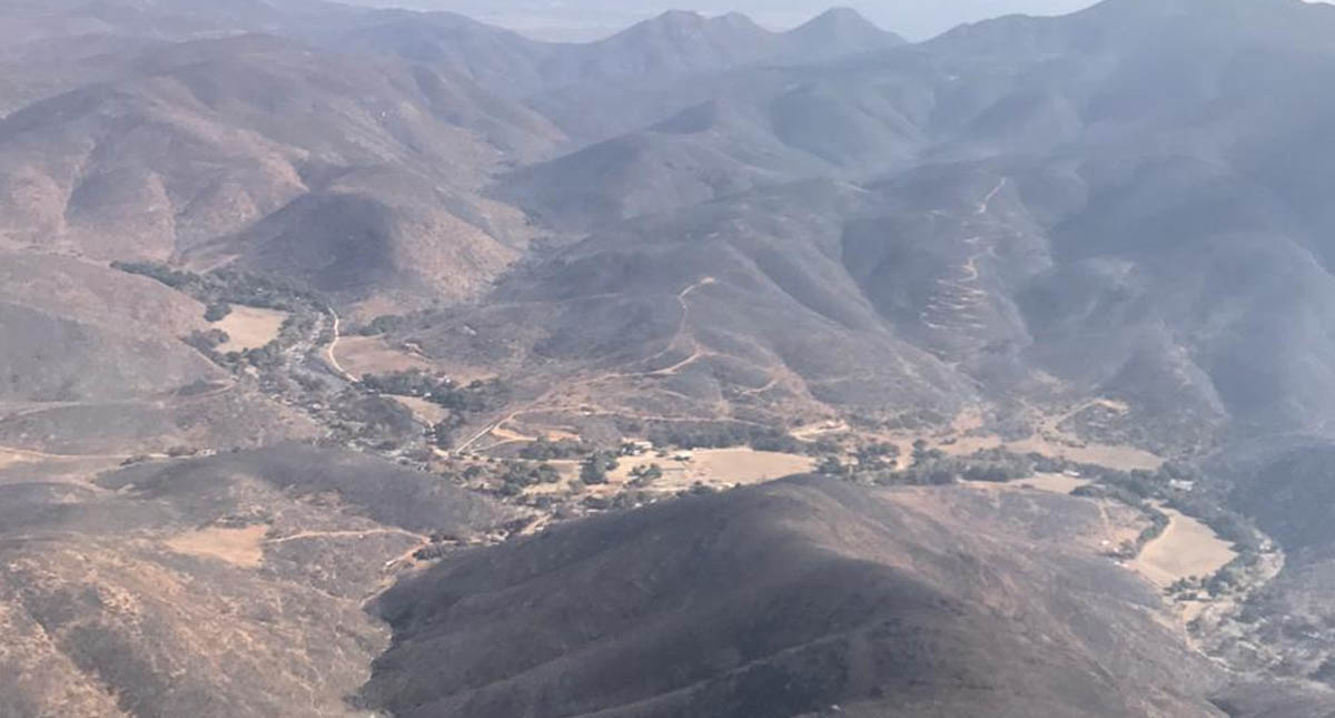 Liquidados al 100 por ciento principales incendios en Baja California Liquidados al 100 por ciento principales incendios en Baja California