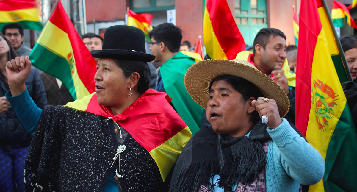 Protestas en Bolivia del lunes dejan al menos cinco heridos por arma de fuego