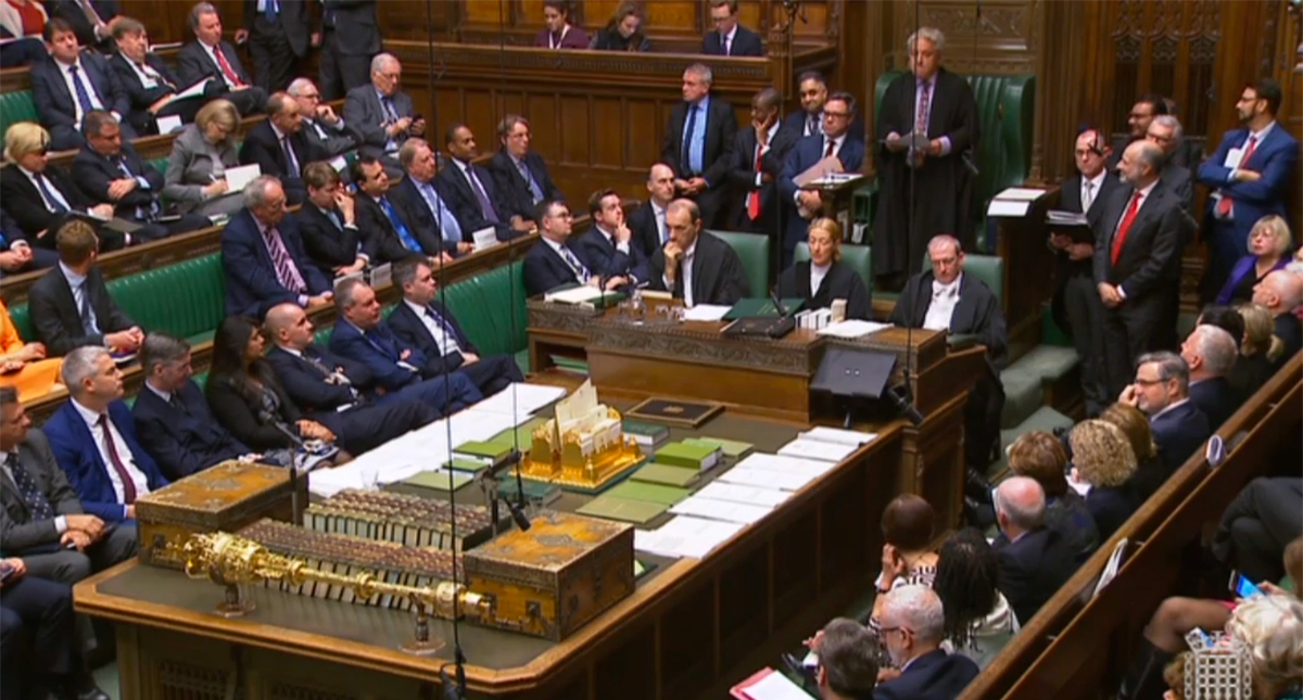 Presidente del Parlamento británico impide votación del Brexit