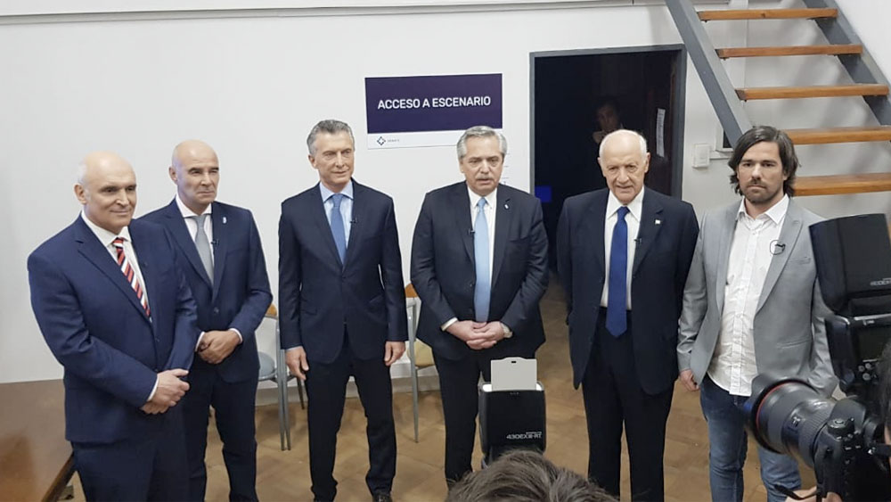 Los seis candidatos a presidente de Argentina