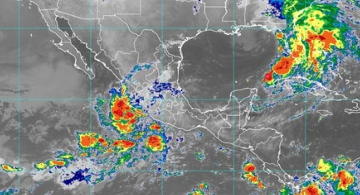 Seguirán las lluvias en gran parte de la República Mexicana