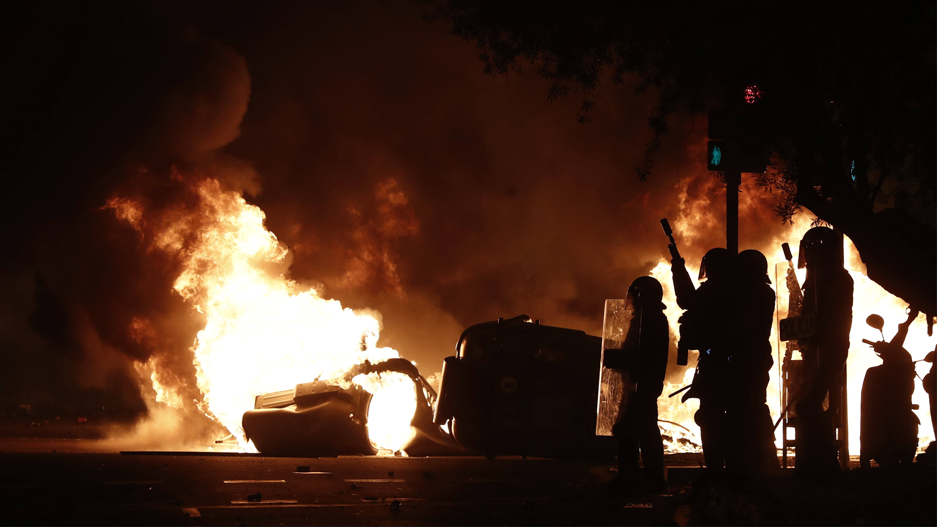 El independentismo catalán colapsa Barcelona