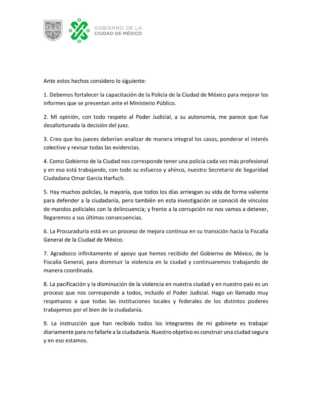 Sheinbaum defiende operativo en Tepito y lamenta liberación de 27 - comunicado-peralvillo-ciudad-de-mexico-2