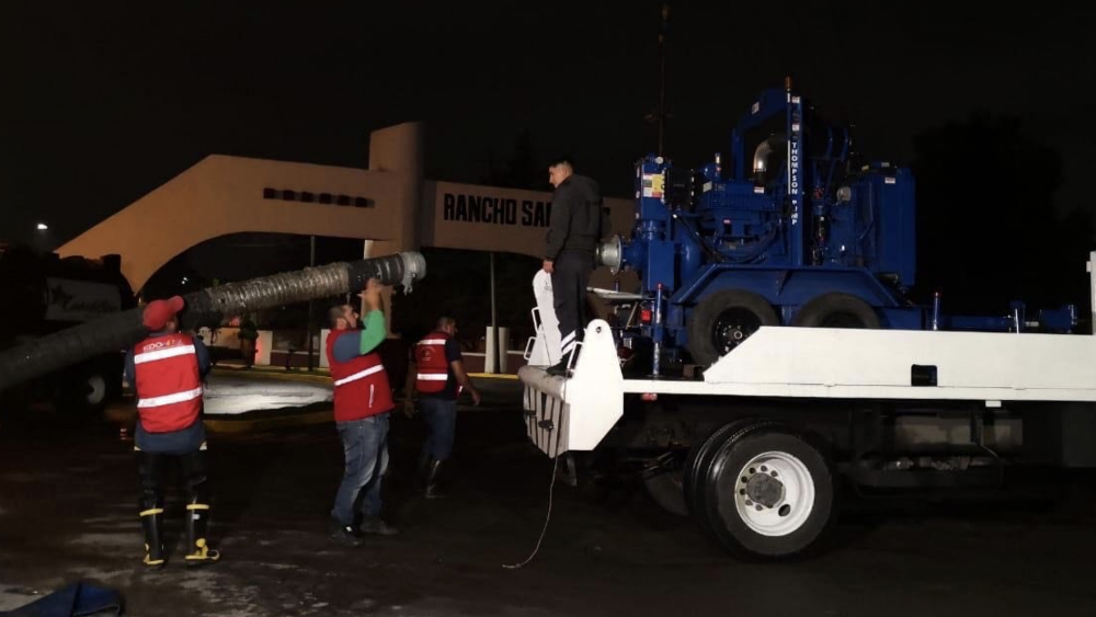 En Cuautitlán, 66 casas con afectaciones tras lluvia