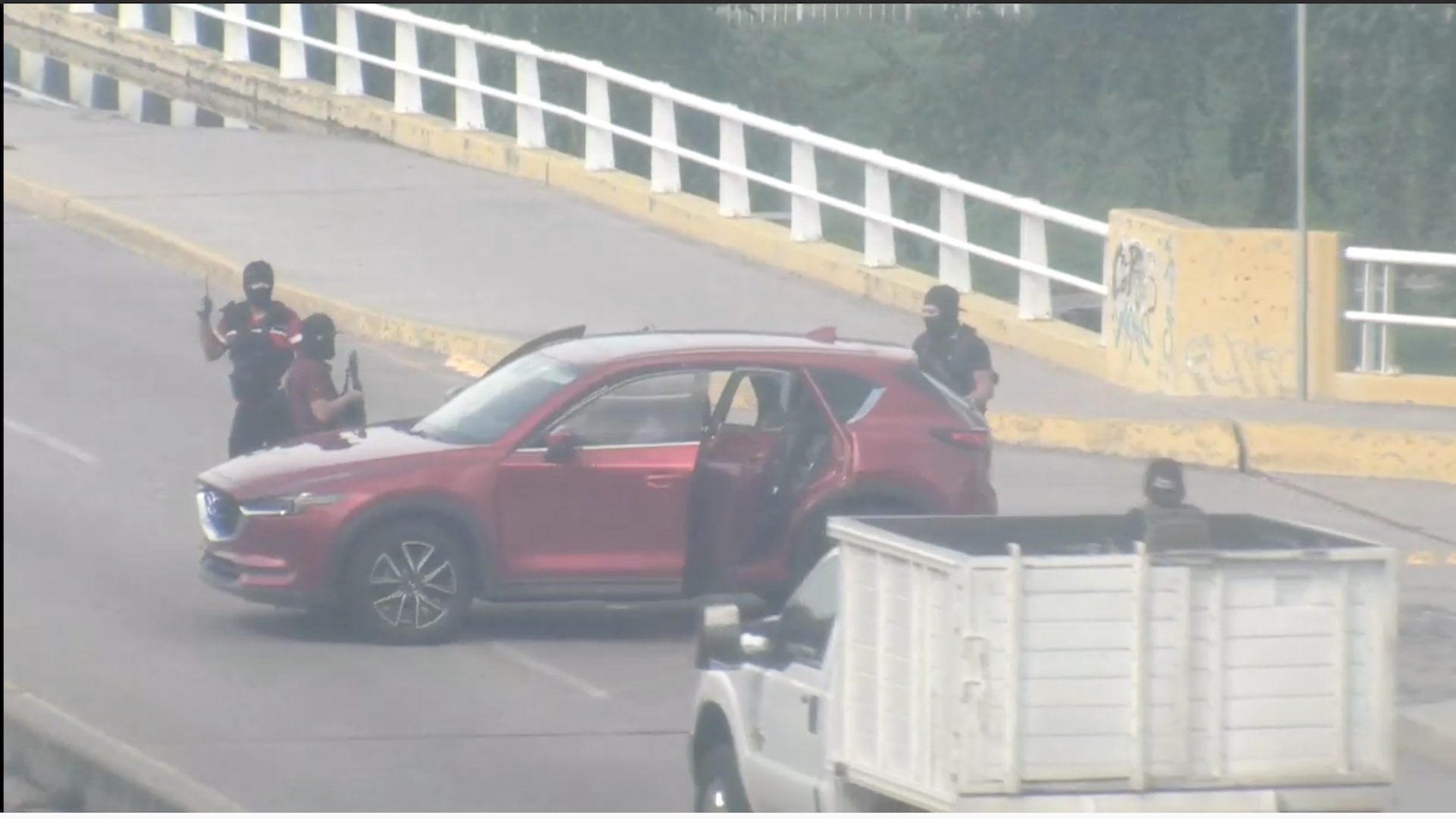 Muestran fotos y videos del operativo en Culiacán