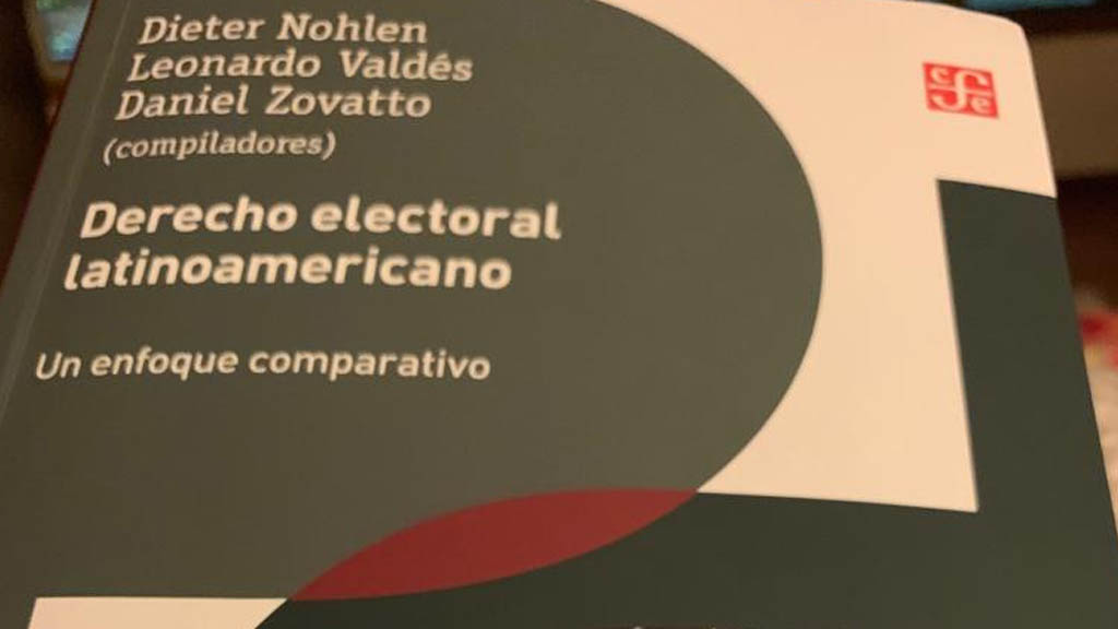 Daniel Zovatto publica libro sobre derecho electoral en Latinoamérica