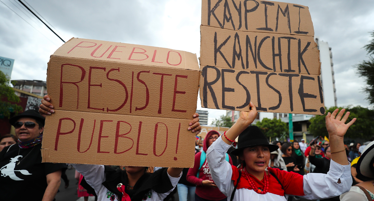 Movimiento indígena de Ecuador acepta diálogo con el presidente Moreno