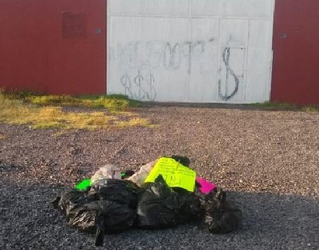 Tiran a la calle bolsas con restos humanos en Celaya - egnrhykxyaefuye