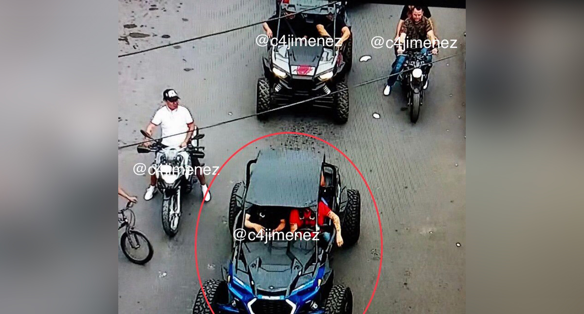 Captan a “El Lunares” en vehículos todo terreno en calles de Tepito Captan a “El Lunares” en vehículos todo terreno en calles de Tepito