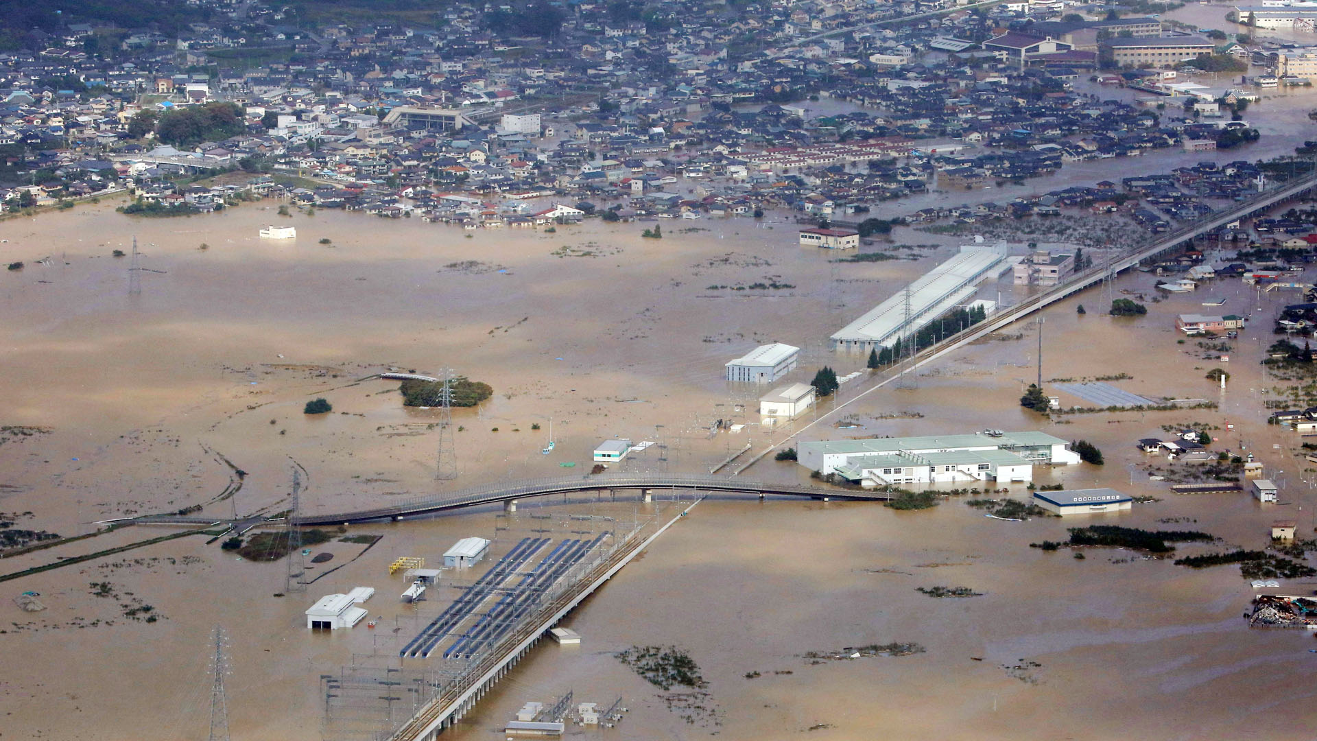 Tifón Hagibis en Japón suma más de 20 muertos - el-paso-del-tifon-hagibs-por-japon-dejo-numerosas-localidades-inundadas-por-el-desbordamiento-de-rios