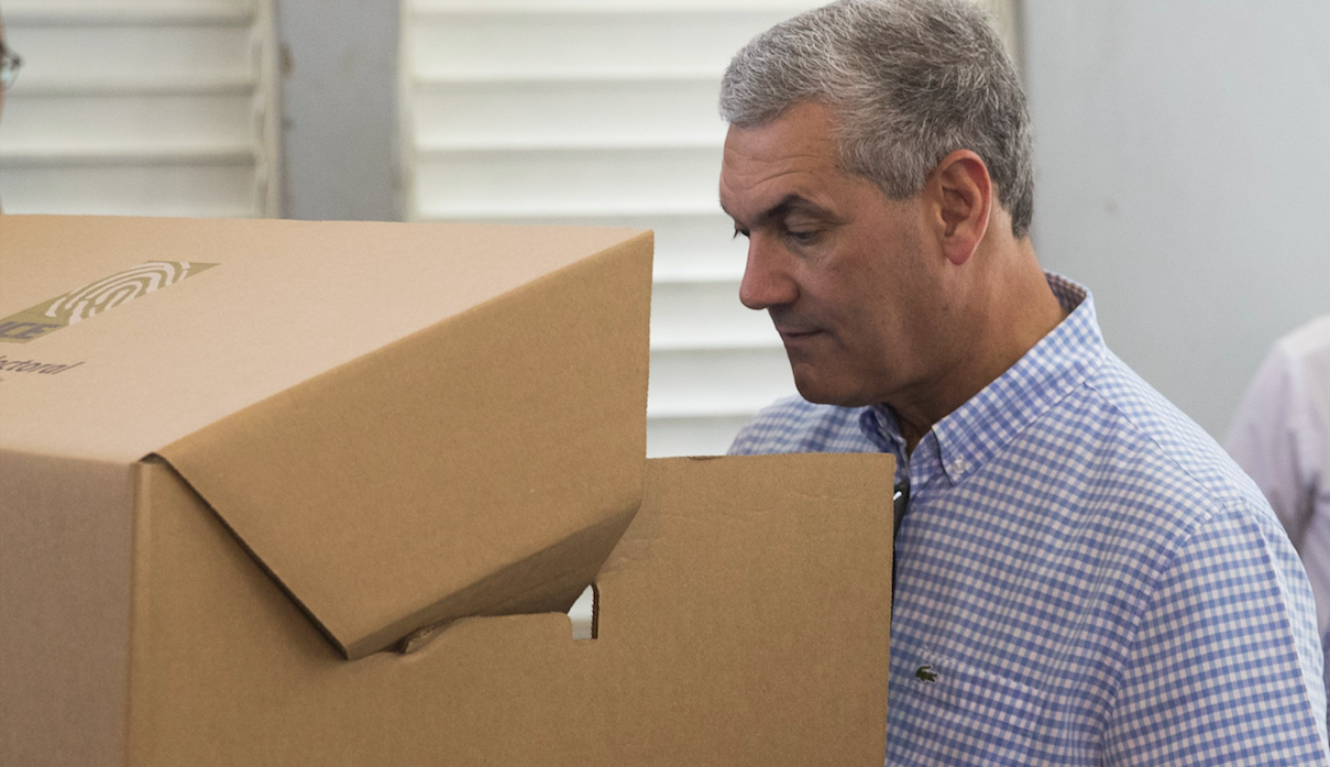 Exsecretario adelanta en elecciones en República Dominicana