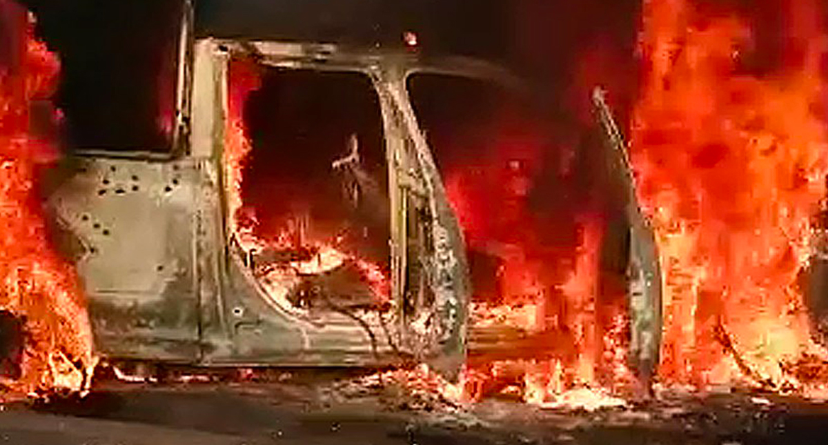 Emboscada a policías de Michoacán fue reivindicada por el CJNG