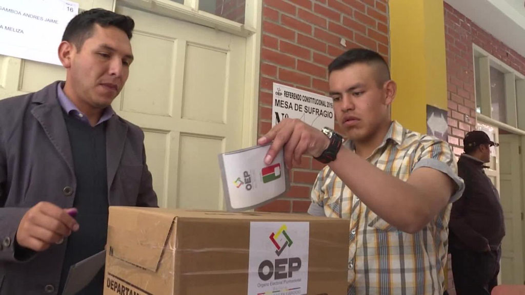 Bolivia celebra jornada electoral para renovar a su presidente